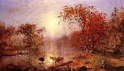 Indian Summer on the Hudson River Albert Bierstadt